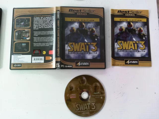 Swat 3 Close Quarters Battle Elite Edition (Action / Tactique) PC FR