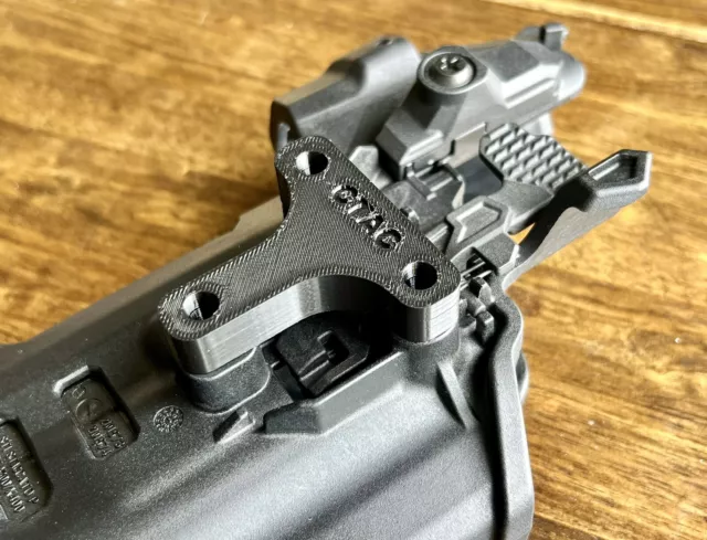 Custom Blackhawk T Series Holster Spacer 12mm. Blackhawk Holster Serpa Spacer.