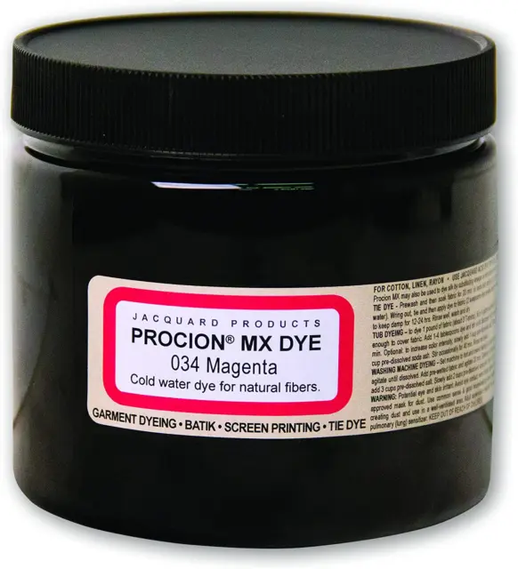 JACQUARD Procion Mx Dye Magenta 8Oz