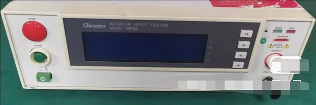 Chroma 19052 ELECTRICAL SAFETY ANALYZER MODEL 19032 AC/DC HIPOT TESTER