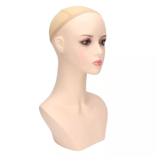 Rubber ASPEN Wigs Mannequin Head With Makeup Female Bust Store Display For  Wig 