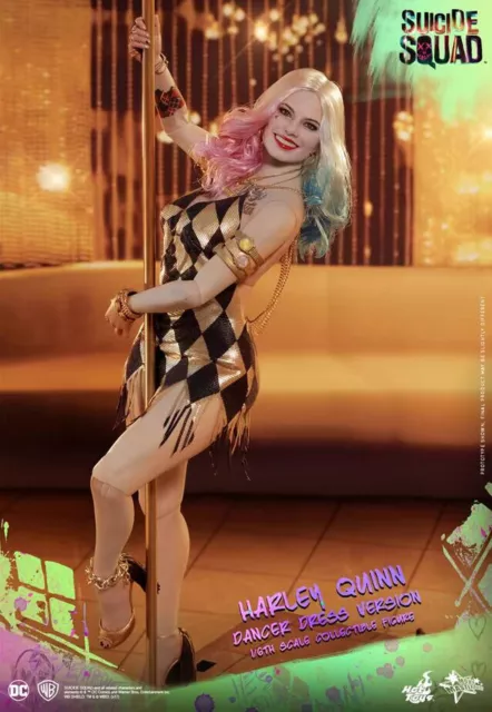 HOTTOYS HT MMS439 Suicide Squad Harley Quinn Dance Dress Version 1/6  Figure