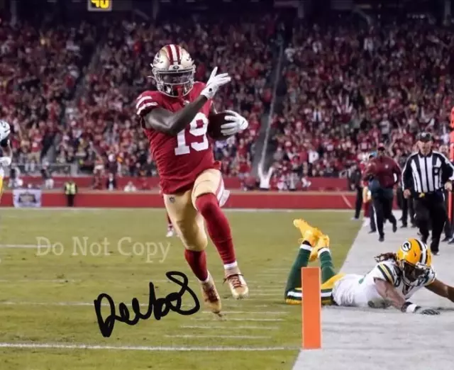 Deebo Samuel Signed Photo 8X10 Rp Autographed Picture San Francisco 49Ers Nfl