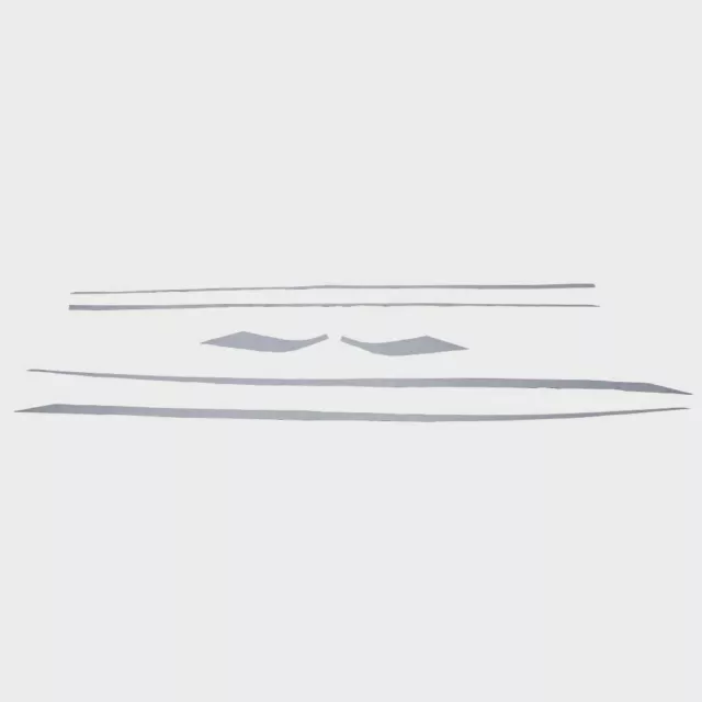 Larson Boat Hull Graphic Decals 8161152 | Stickers Pewter (6PC)