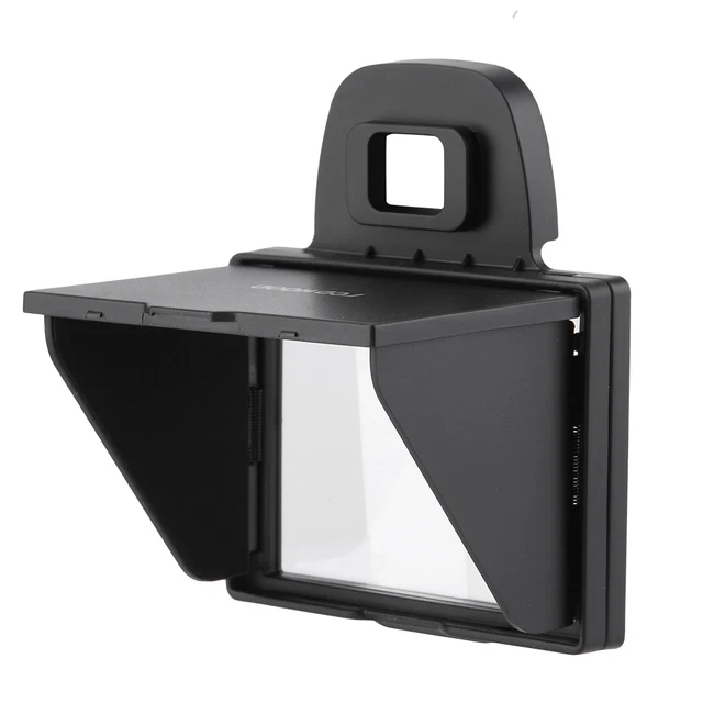 ENHANCE 3" LCD Sun Shade Screen Protector With Pop-Up Hood - View #3