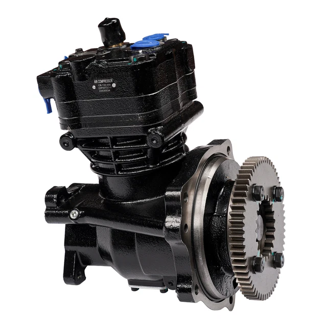 Air Brake Compressor For Detroit Series 60 14L R23535534, HDX 5018485X, 5016614