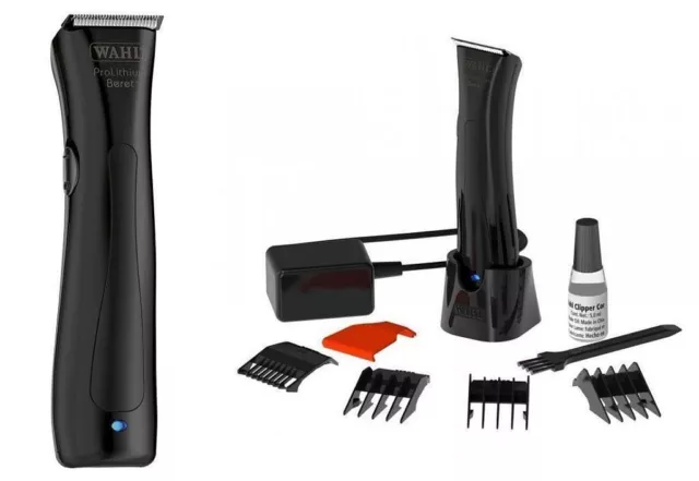 Wahl Beret Stealth Pro Lithium Netz- Akku Konturenhaarschneidemaschine 0,4 - 11