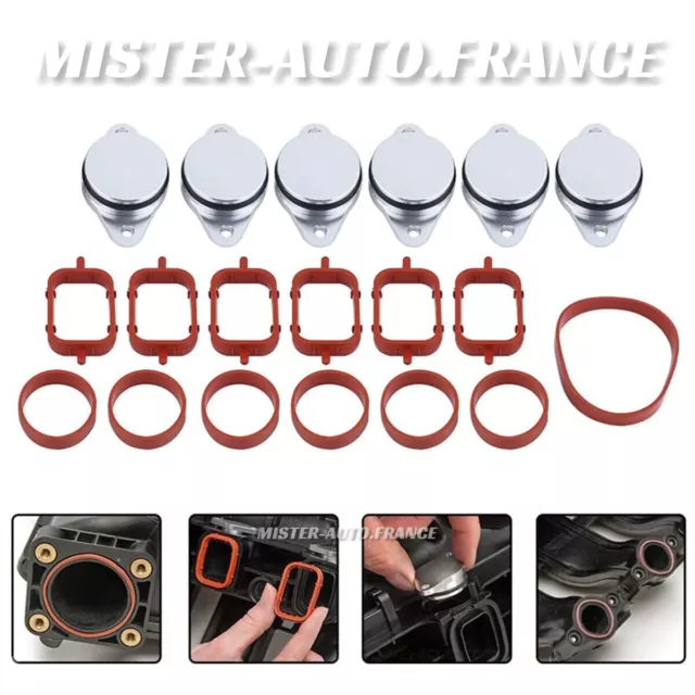 Kit De Suppression Clapet/Volet Bouchon D'admission 6X33Mm ★Pour Bmw M57 E60 E61 2