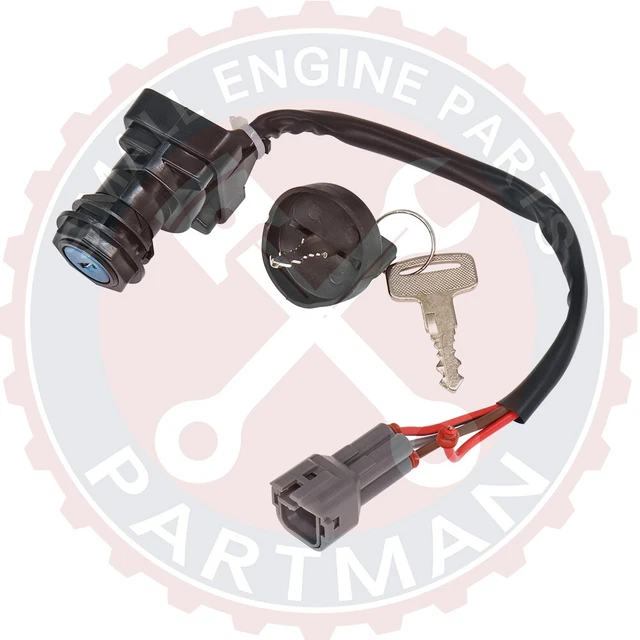 ATV Ignition Switch With 2 Keys - Replacement For Arctic Cat 650 4X4 V-2 2004-2006
