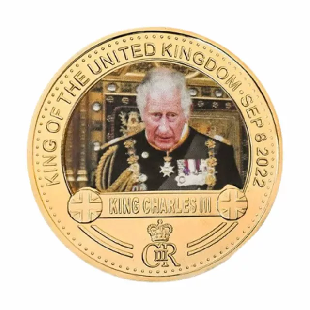 King Charles III Souvenir Coronation Metal Coins AU Stock