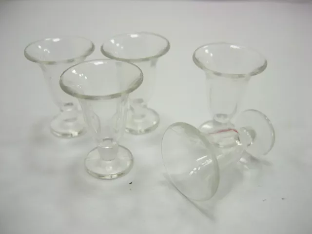 Dollhouse Miniature Accessories 5 Empty Ice Cream Acrylic Cup Glass Supply 12539