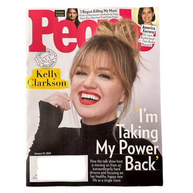 PEOPLE MAGAZINE JANUARY 15 2025 Kelly Clarkson Exclusive Gypsy Rose 2.
