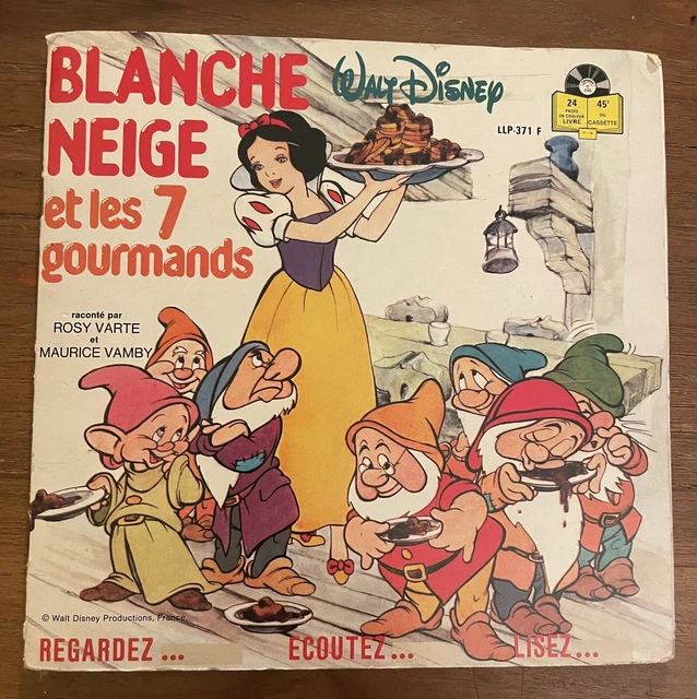 1 pouêt TIMIDE année 60's LEDRA élephant Blanche Neige et les 7 Nains 23 cm