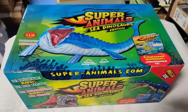 ALTAYA FIGURINE SUPER ANIMALS SEA DINOSAURS MEGA XXL  (Boite scellée 14 Sachets)