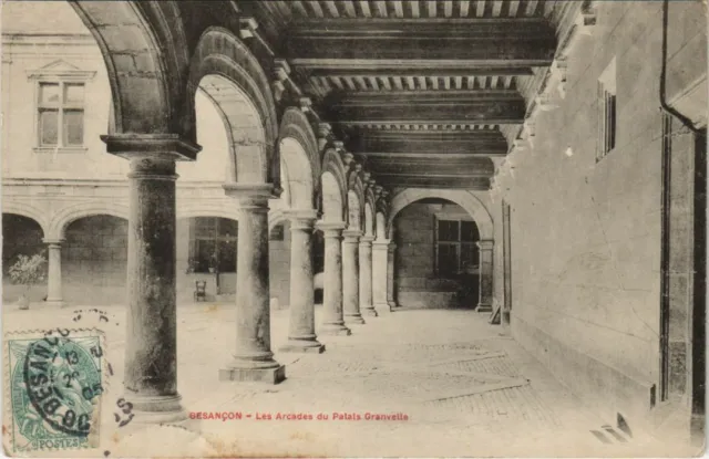 CPA Besancon Les Arcades du Palais Granvelle FRANCE (1098551)