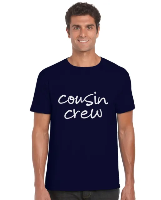 T-shirt bambini Cousin Crew famiglia bambini ragazzi ragazze maglietta top