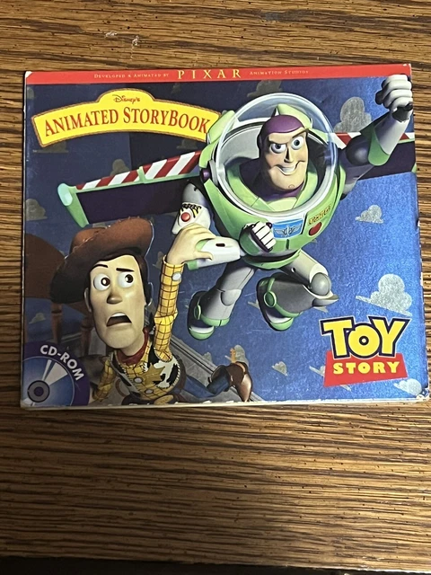 DISNEY'S TOY STORY Animated StoryBook (Windows/Mac 1996) PIXAR CD-ROM ...