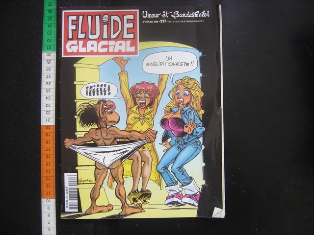 BD Bande dessinee FLUIDE GLACIAL style Psikopat periode de 2000 a 2001 HUMOUR