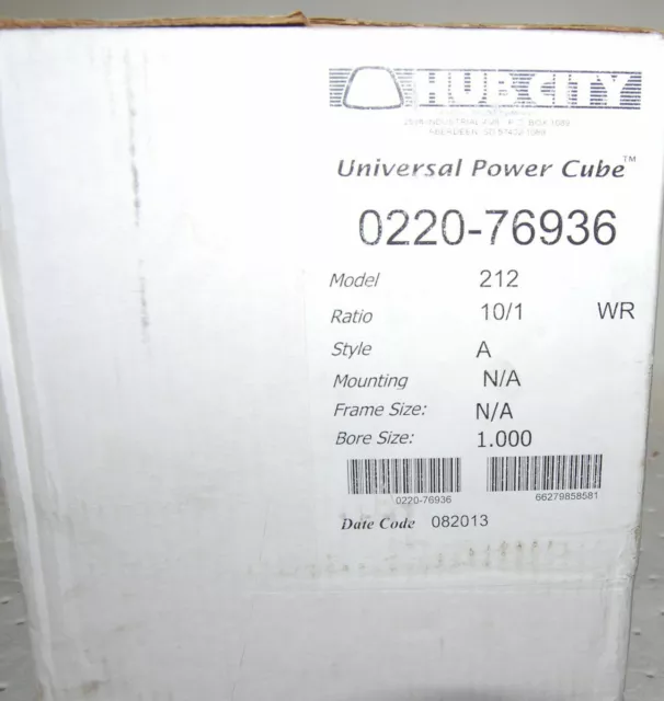 Hub City 0220-76936 Gear Reducer