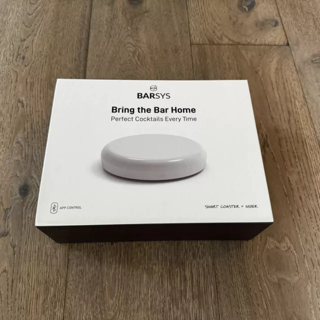 Barsys Bring The Bar Home App Control Smart Coaster Mixer $149 Open Box