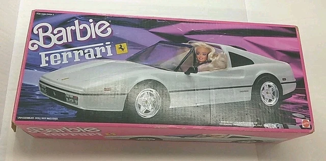 Troc Echange Vintage Ferrari 328 GTS 1/6eme 54cm long 1986 Barbie Mattel sur