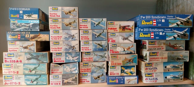 Revell deals vintage models