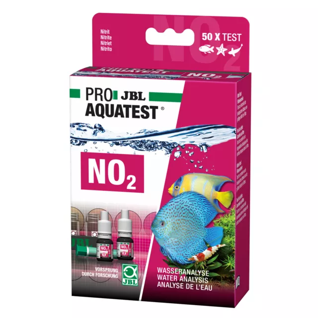 Proaquatest N02 Nitrite Test Rapide Étang de Jardin Eau Douce Mer Aquariums