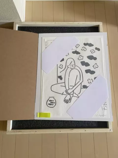 Yu Nagaba NAGABA YU "Fishbowl" Avant Arte Silkscreen