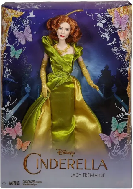 2015 Disney Mattel Cinderella Live Action Film Lady Tremaine Barbie Puppe Doll