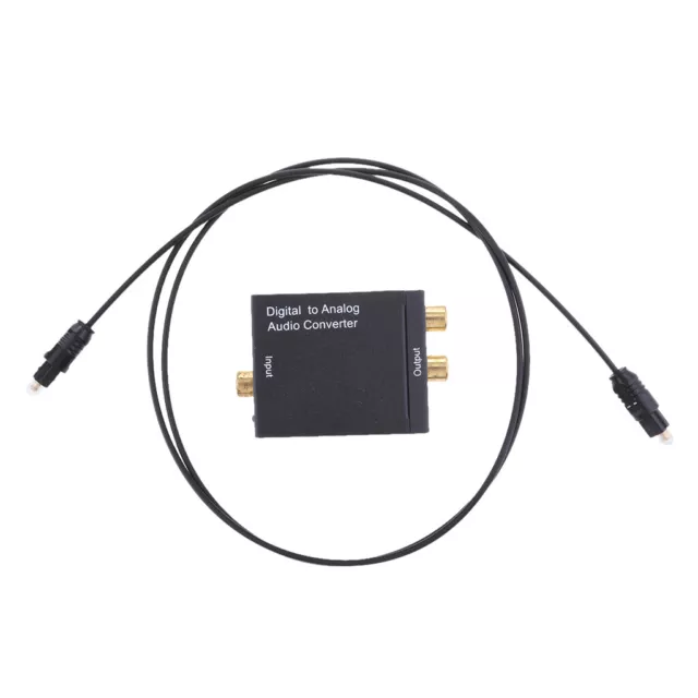 Adaptateur numérique optique coaxial vers convertisseur audio RCA