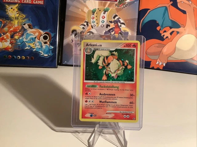 Pokemon Karte Card Arkani Arcanine Lv. 53 rising rivals Aufstieg der riv Holo NM
