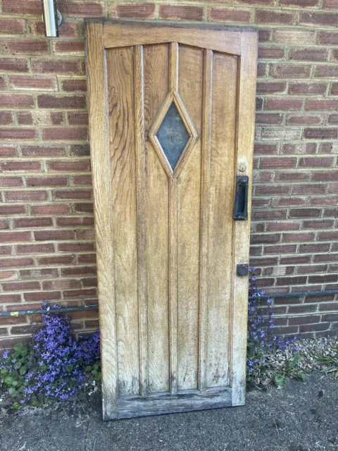 Reclaimed Solid Oak Front Door 