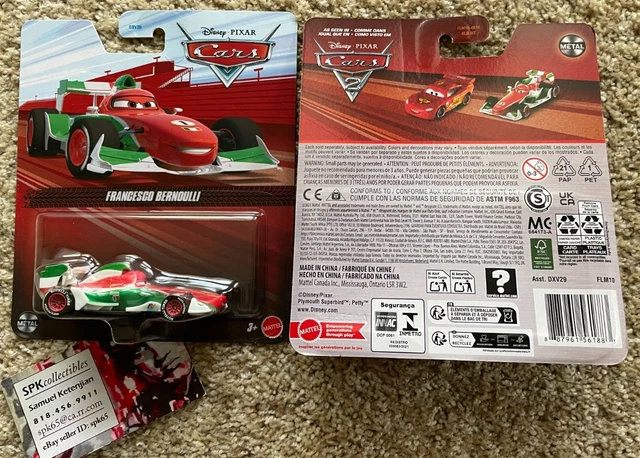 DISNEY PIXAR CARS Francesco Bernoulli 2026 CHINA Variant Diecast NEW