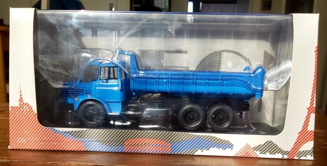 Berliet - TR 280 Semi Bâché 1973 - Modèle Presse - 1/43 - Autos