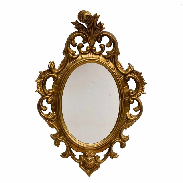 Miroir Mural Déco Paille Mélissa 101cm Naturel & Noir | Leroy Merlin