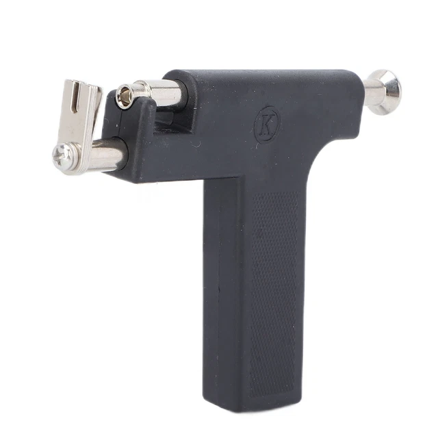 Pistola piercing orecchio strumento piercing orecchio acciaio inox con scatola portaoggetti per donna