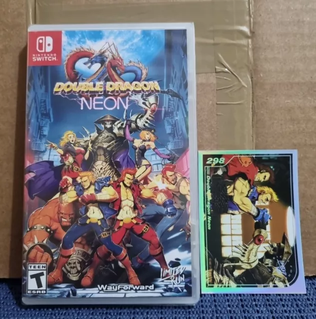 DOUBLE DRAGON NEON Brand New NINTENDO SWITCH Game Limited Run