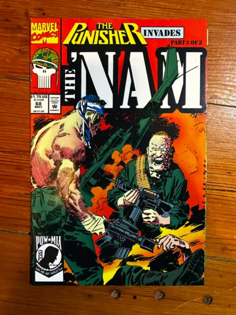The 'Nam #68 - The Punisher Invades the 'Nam - Marvel Comics 1992