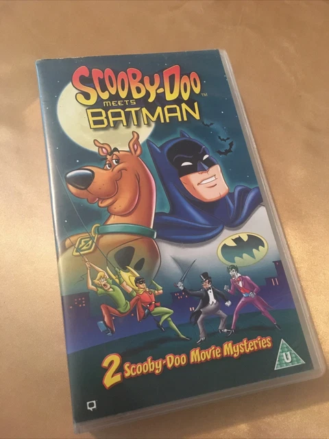 SCOOBY DOO MEETS Batman Animated Movie Kids Vhs Video Tested £5.99