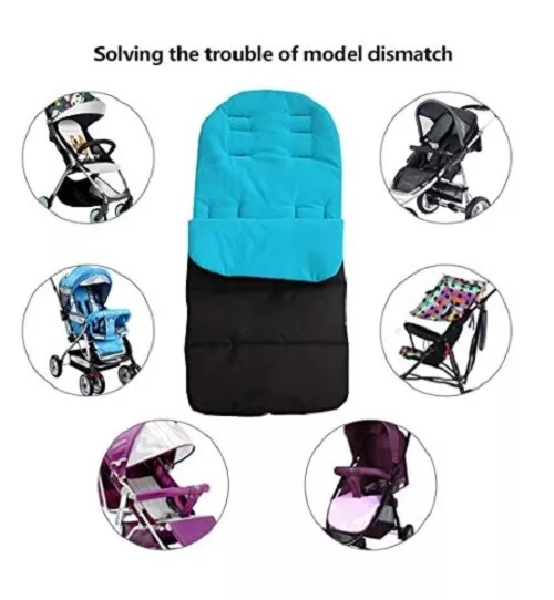 Foot Muff Infant Baby Sleeping Bag for Kidsidol Strollers Warm Winter Blanket