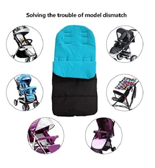 Foot Muff Infant Baby Sleeping Bag for Kidsidol Strollers Warm Winter Blanket