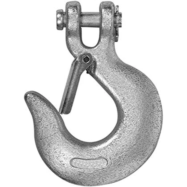 Campbell T9700424 HOOK,1/4" CLEVIS SLIP (GR 43),W/LATCH