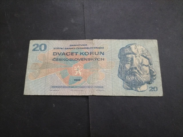 Czechoslovakia 20 Korun 1970