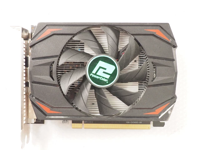 POWERCOLOR AMD RADEON RX 550 AXRX 550 4GBD5-DH 4GB Red Dragon Graphics ...
