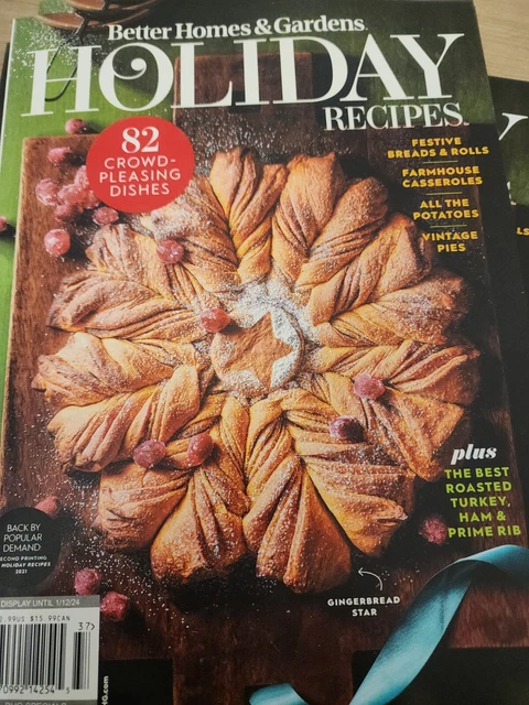 BETTER HOMES & Gardens Holiday Recipes $2.25 - PicClick