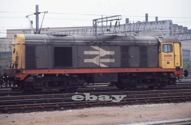 ORIGINAL 35MM SLIDE, 20059 at Crewe 30/4/1988 inc copyright £2.40 ...