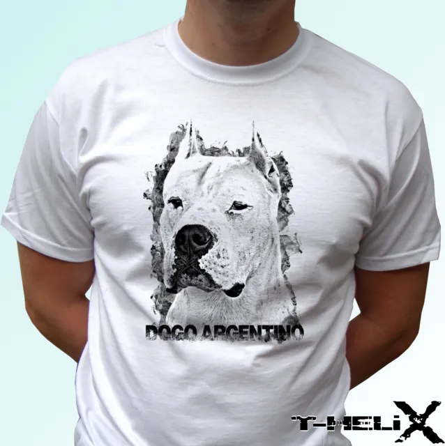 Dogo Argentino - dog t shirt top tee design - mens womens kids baby sizes