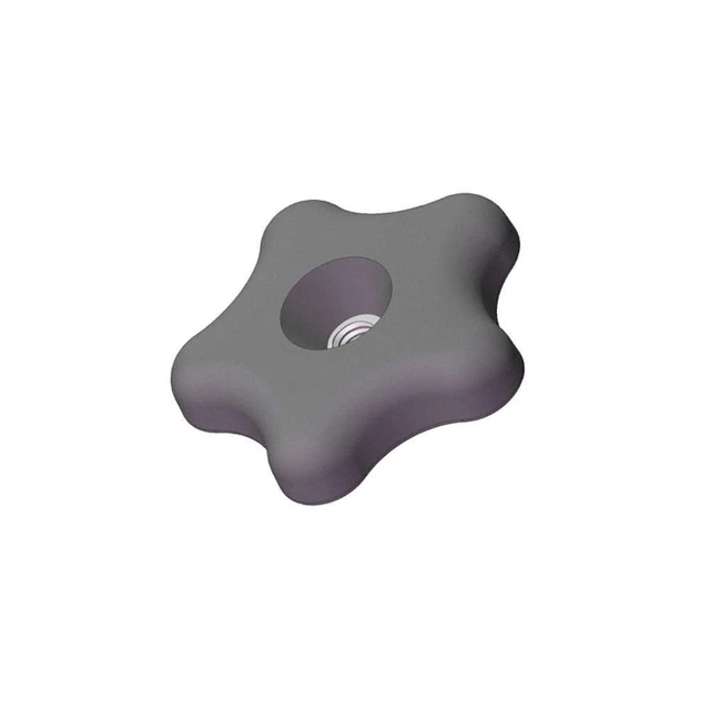 INNOVATIVE COMPONENTS GN4C----5S4L-21 Hand Knob,Through Hole,1/4"-20