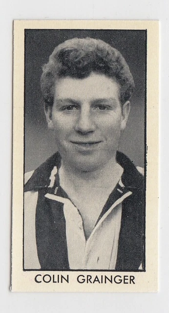 1957 D C Thomson (Abenteuer) Football Stars #39 Colin Grainger, Sheffield United