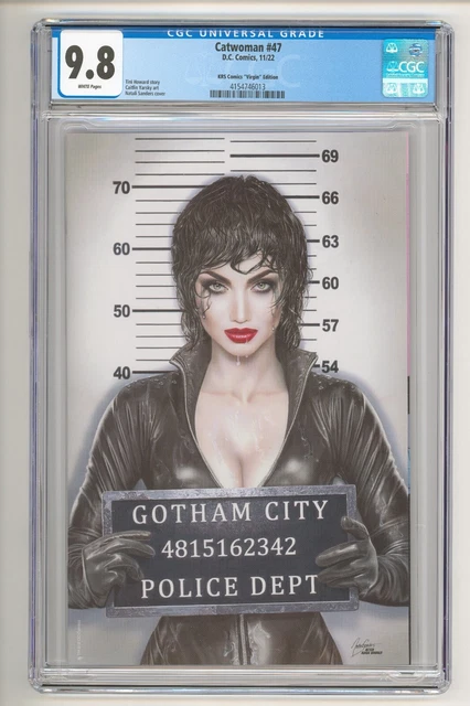 Catwoman #47 Natalai Sanders Homage Virgin Variant CGC 9.8